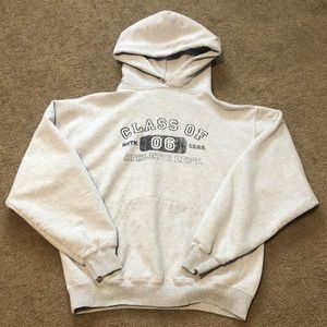 Vintage athletic hoodie
